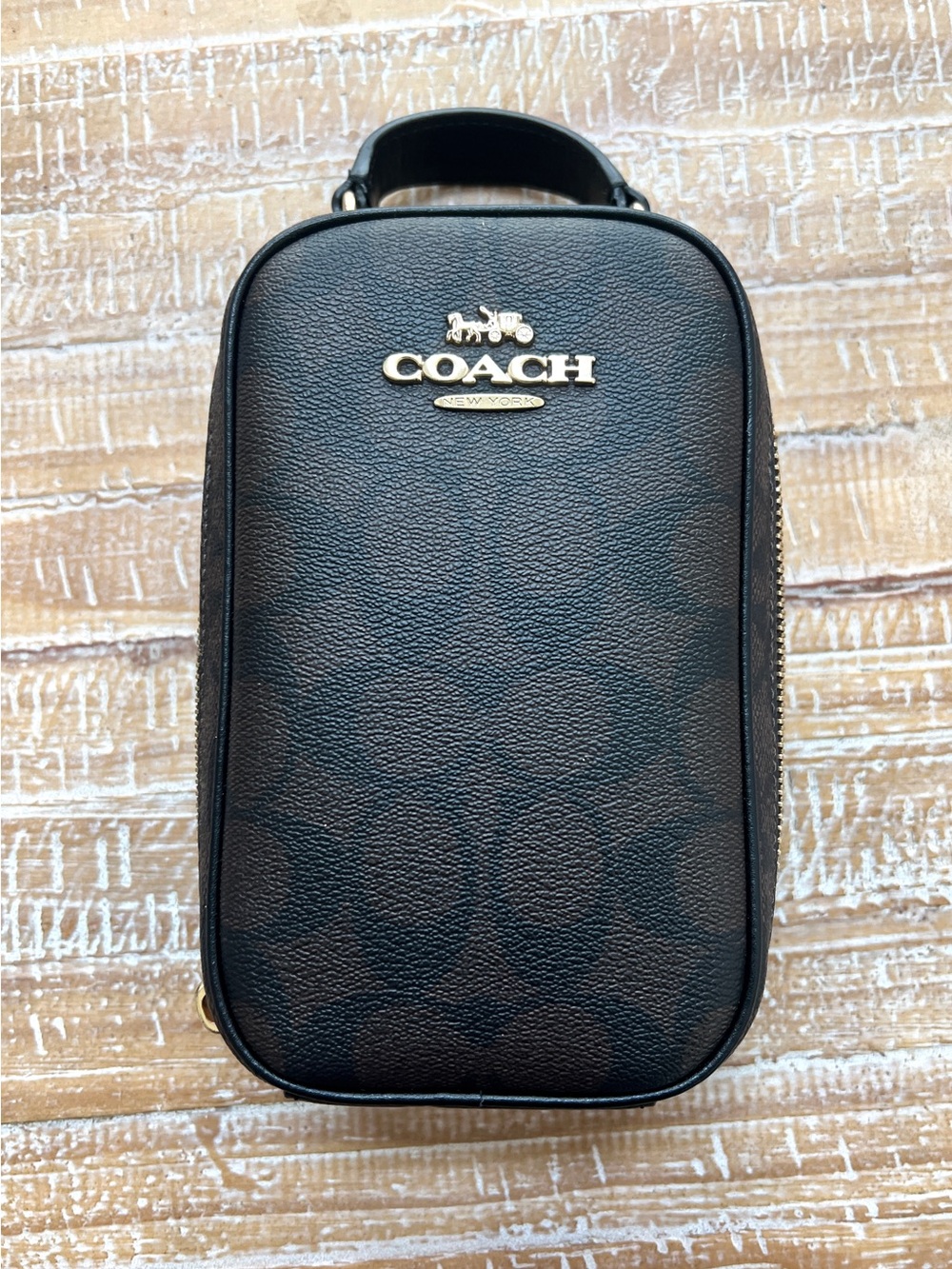Coach Eva Phone Crossbody Bag – Signature Canvas | Style CC872